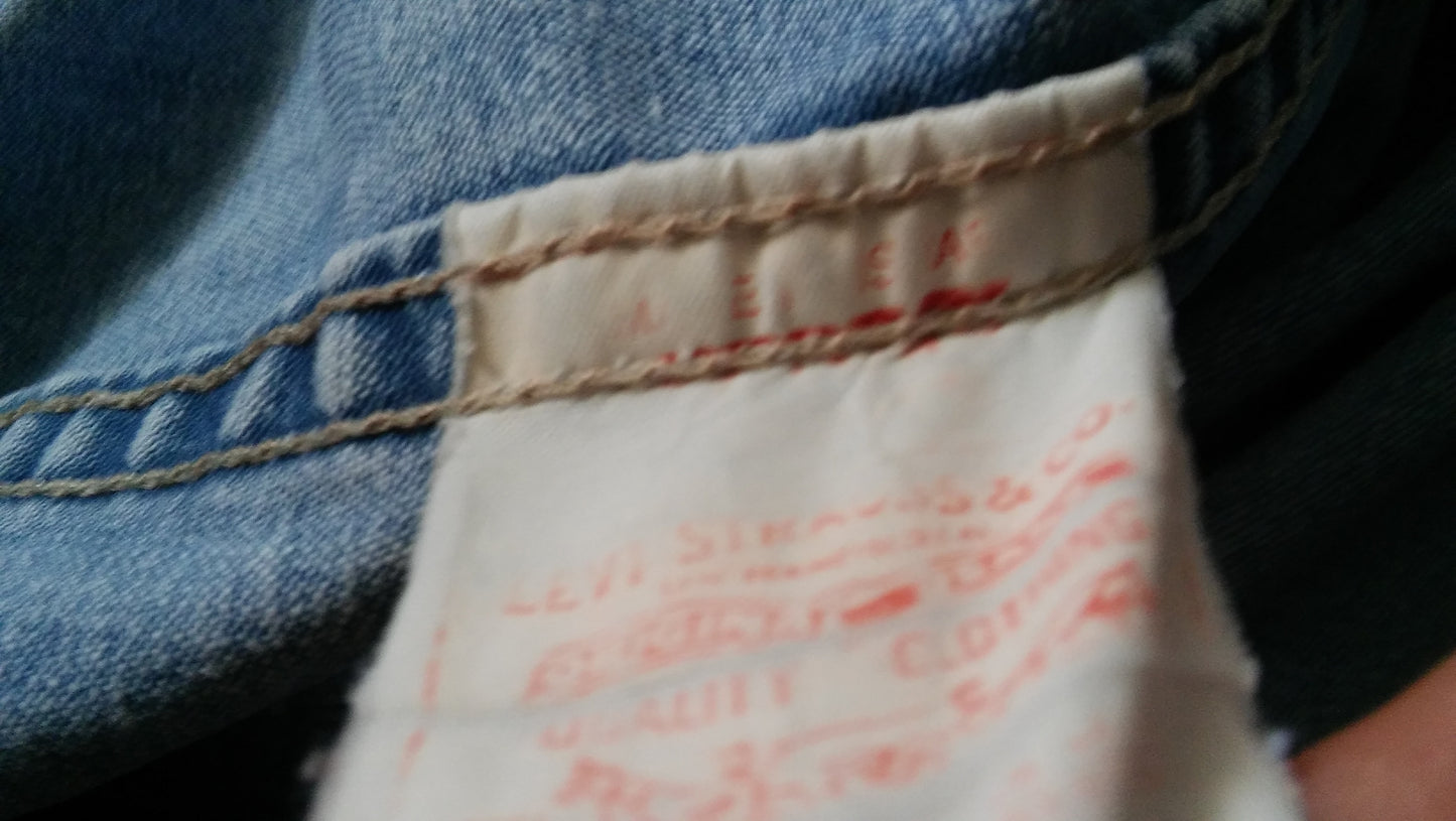 Levi's Long Sleeve Denim Overcoat