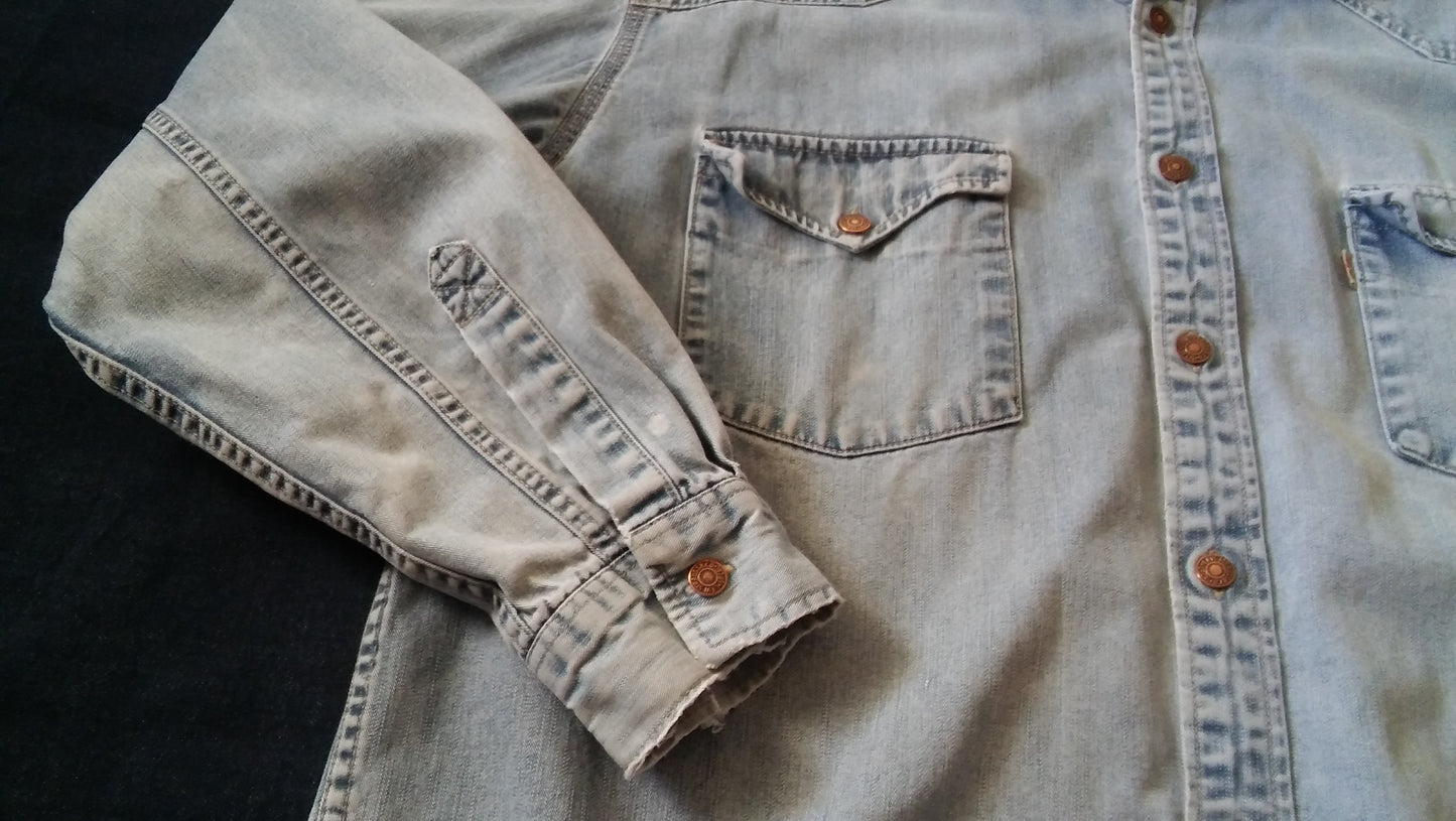 Levi's Long Sleeve Denim Overcoat