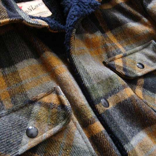 Gordon & Ferguson Black Sherpa Jacket