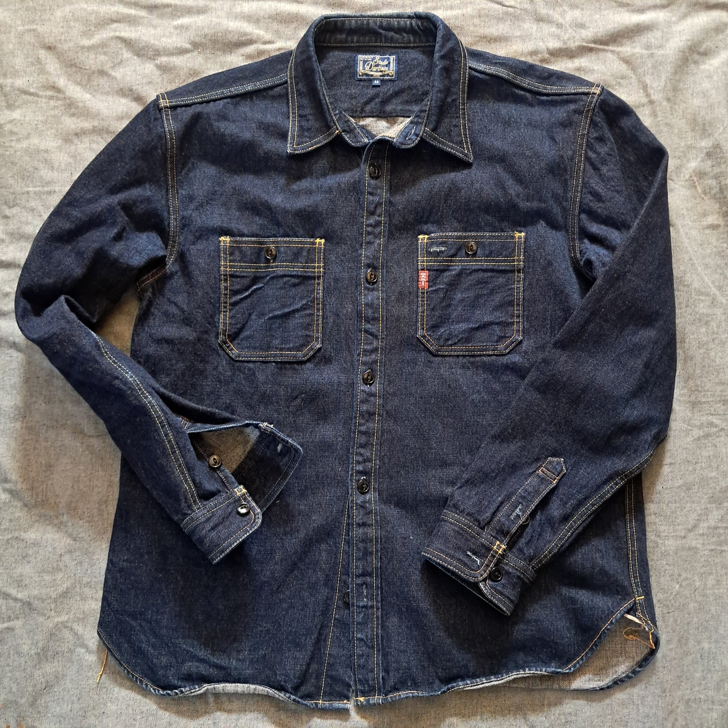 Studio D'artisan Long Sleeve Overcoat