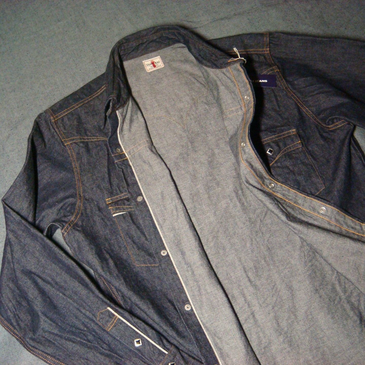 Western Long Sleeve Denim Shirt